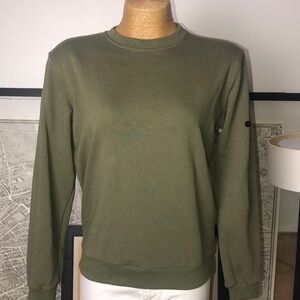 STONE ISLAND Olive Green Sweater Size L